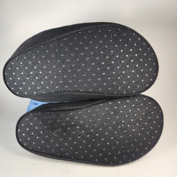 SIERRA DESIGNS Down Bootie Women's Medium Blue Slipper Comfort Shoe - Picture 6 of 10